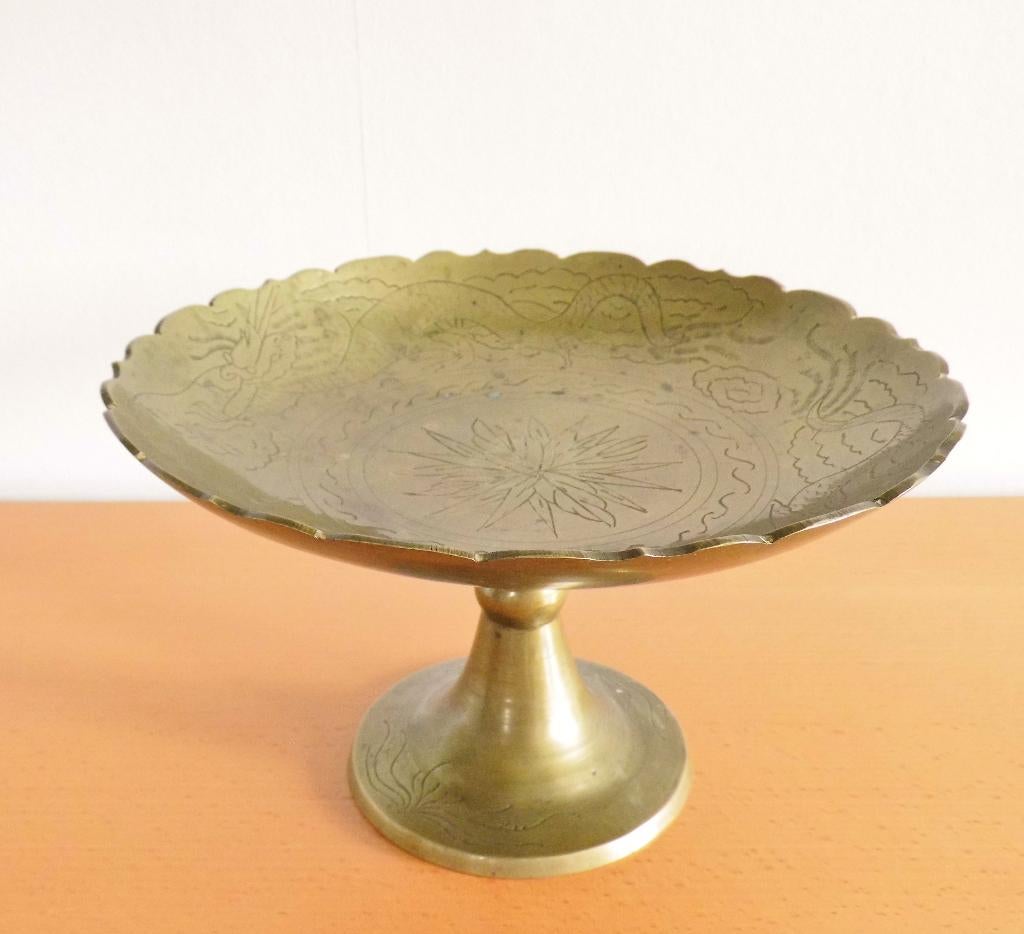 Bronzen fruitschaal China, Antiek en Kunst, Antiek | Koper en Brons, Ophalen of Verzenden, Brons