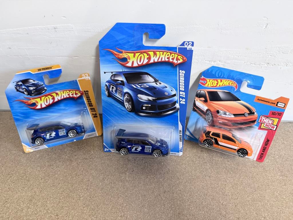Hotwheels Volkswagen Scirocco GT24 model 1:64, Ophalen of Verzenden, Nieuw, Auto