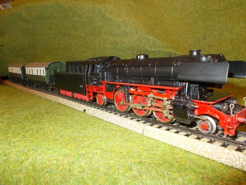 Speciaal Marklin Br 23071 VSM Stoomloc 3005 Verzenden kanook, Ophalen, Wisselstroom, Locomotief, Analoog