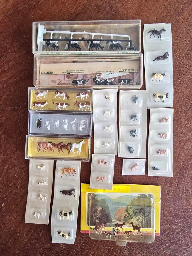 Diverse dieren voor spoor N, Ophalen of Verzenden, Gelijkstroom of Wisselstroom, Overige typen, Overige merken