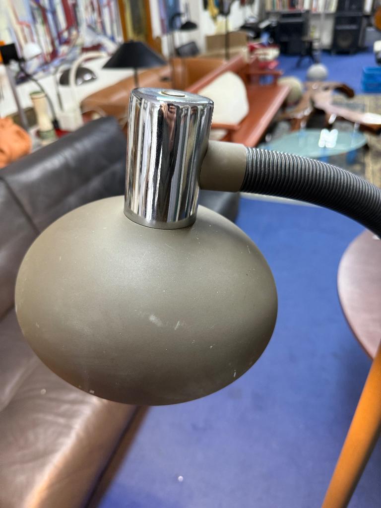 Hala Dijkstra Dutch Design vloerlamp, leeslamp vintage, Huis en Inrichting, Lampen | Vloerlampen, Gebruikt, Metaal, 150 tot 200 cm