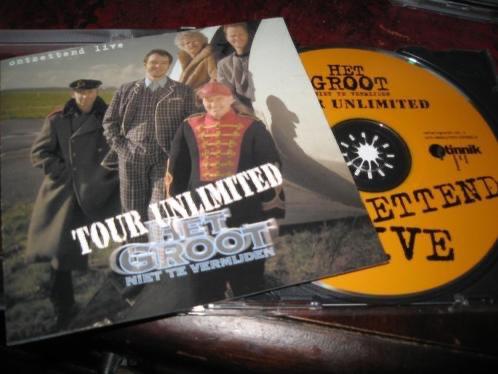 Het Groot niet te Vermijden – Tour Unlimited Ontzettend Live, Cd's en Dvd's, Ophalen of Verzenden, Zo goed als nieuw