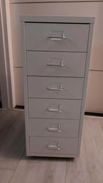 Witte opbergladekast 28x70x41 cm - Praktisch en compact, Ophalen, Minder dan 50 cm, Gebruikt, 5 laden of meer