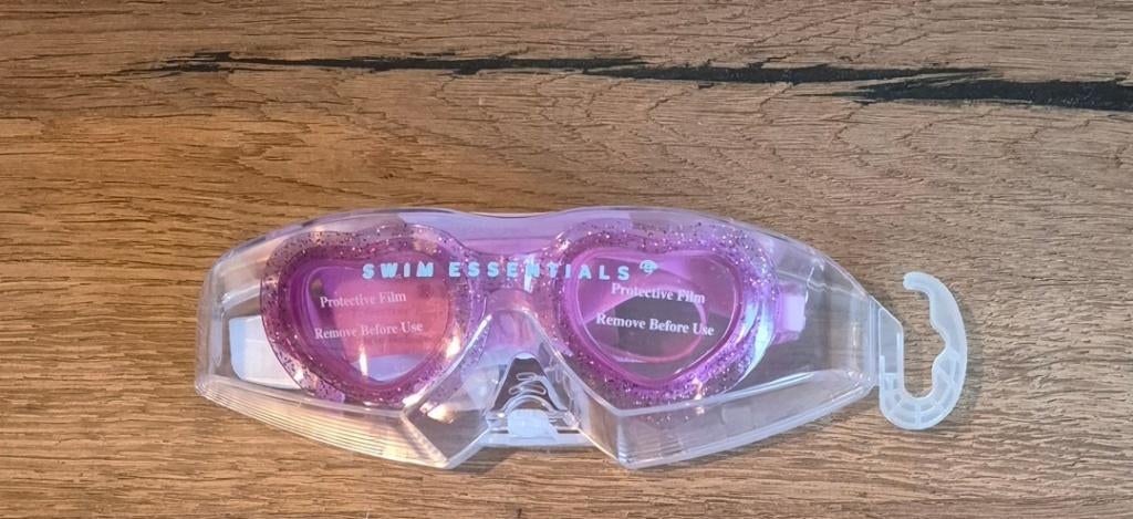 Duikbril | Zwembril | Hartjes | Roze Glitters 4+, Verzenden, Nieuw, Duikbril of Snorkel