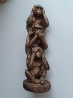 Horen, Zien en Zwijgen Apen, Ophalen of Verzenden, Dier