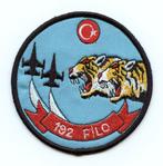 Turkse luchtmacht patch 192 Filo F-16C Balikesir v1, Verzamelen, Militaria | Algemeen, Ophalen of Verzenden, Luchtmacht, Overige gebieden