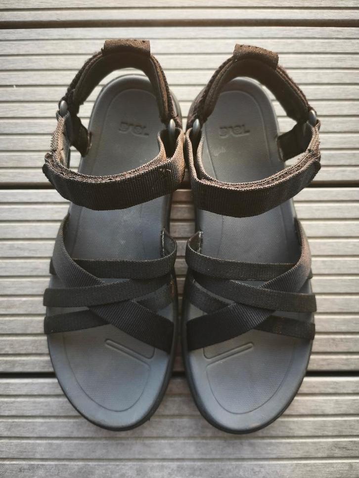 Teva Sanborn Mia sandalen, Kleding | Dames, Schoenen, Zo goed als nieuw, Sandalen of Muiltjes, Zwart, Ophalen of Verzenden