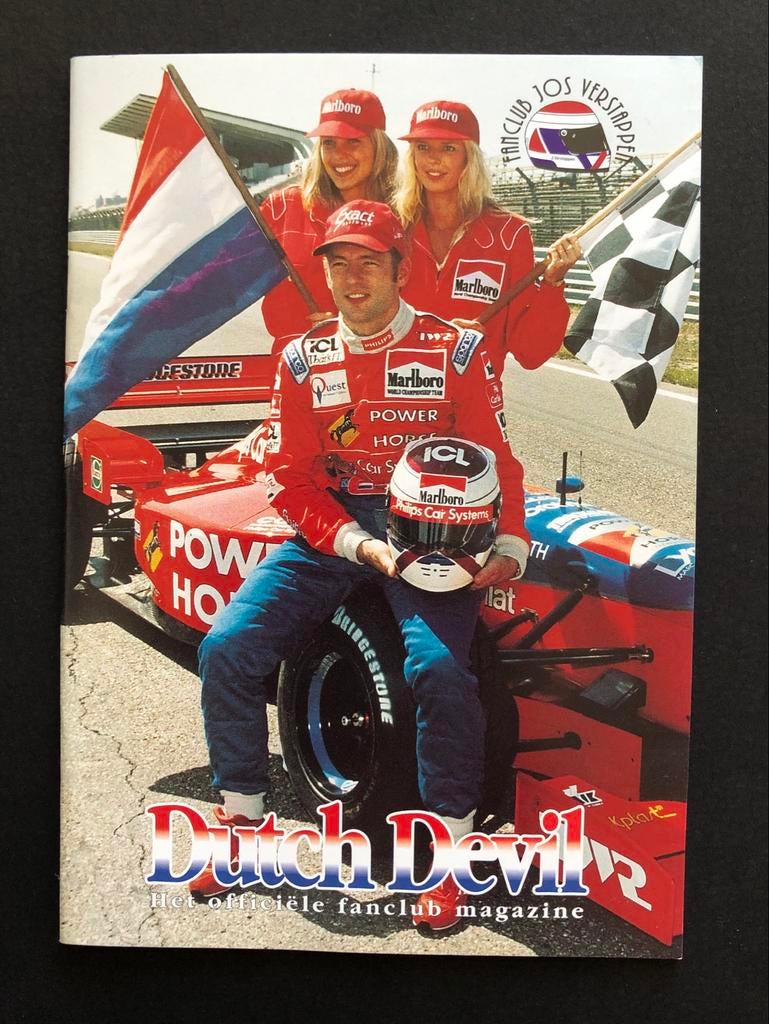 Dutch Devil Fanclub Magazine Jos Verstappen Jaargang 1996, Ophalen of Verzenden, Zo goed als nieuw, Algemeen