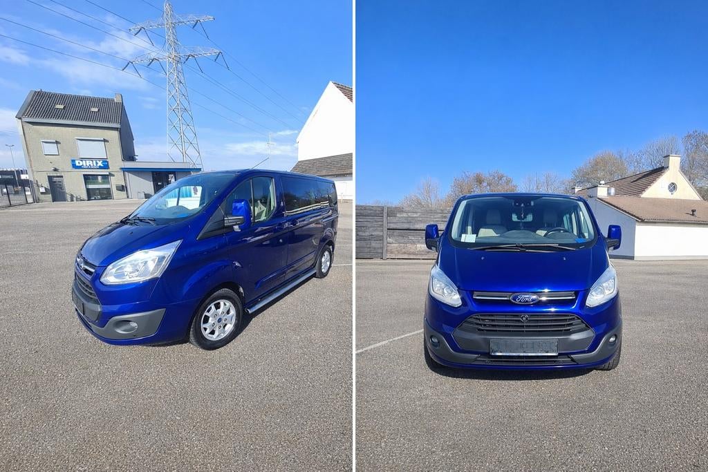 Ford Transit Custom 2.2 Tdci 114KW 2014, 4 cilinders, Blauw, 1916 kg, Ford