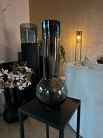 Dutz vaas smoke - 43 cm hoog, Zwart, Ophalen of Verzenden, Minder dan 50 cm, Glas