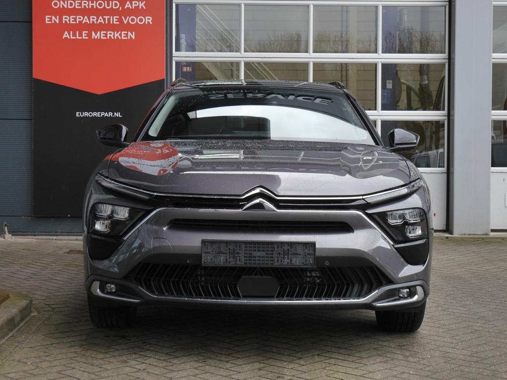 Citroen C5 X 1.6 Plug-in Hybrid 225PK Shine | Lederenbekledi, Auto's, Citroën, 1350 kg, Gebruikt, 4 cilinders, Hybride Elektrisch/Benzine