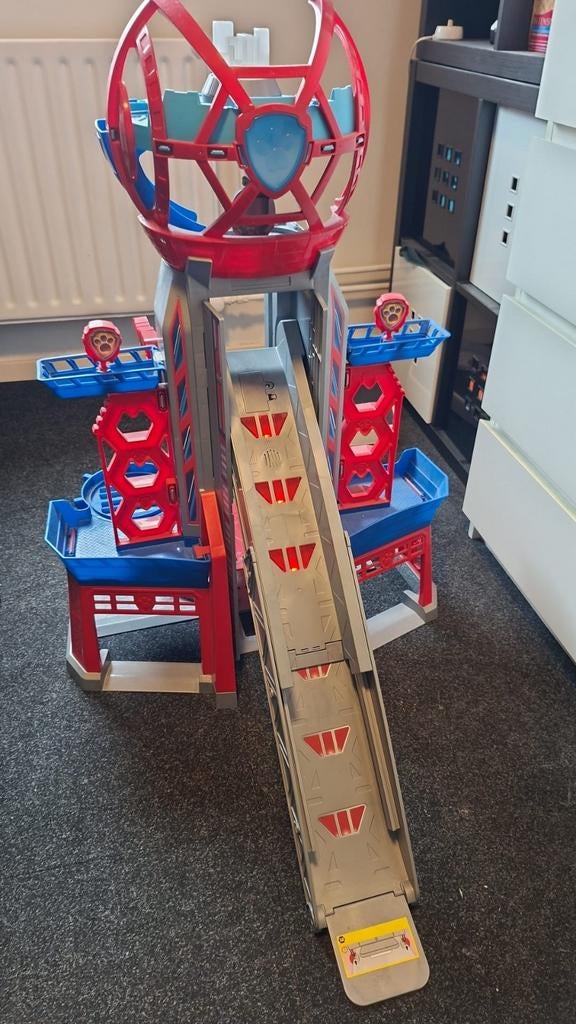 Paw Patrol Uitkijktoren met figuren en voertuig, Ophalen, Zo goed als nieuw, Jongen of Meisje