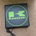 Kawasaki  lichtreclame, Ophalen of Verzenden, Zo goed als nieuw, Lichtbak of (neon) lamp