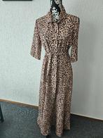 Panterprint mooie jurk, Maat 38/40 (M), Bruin, Ophalen of Verzenden, Zo goed als nieuw