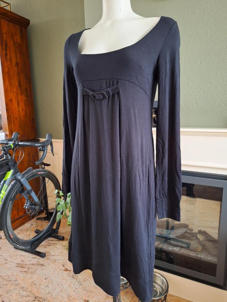 Twinset Twin Set Simona Barbieri jurk zwart M 38 40 jurkje, Maat 38/40 (M), Twinset, Verzenden, Zwart