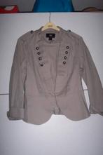 Super leuk colbert jasje Merk H&M Maat 38., Maat 38/40 (M), H&M, Beige, Ophalen of Verzenden