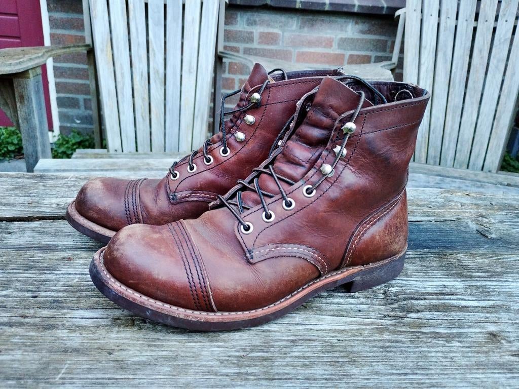 Red Wing Iron Ranger 8111, maat 39, Ophalen of Verzenden, Zo goed als nieuw, Bruin, Boots