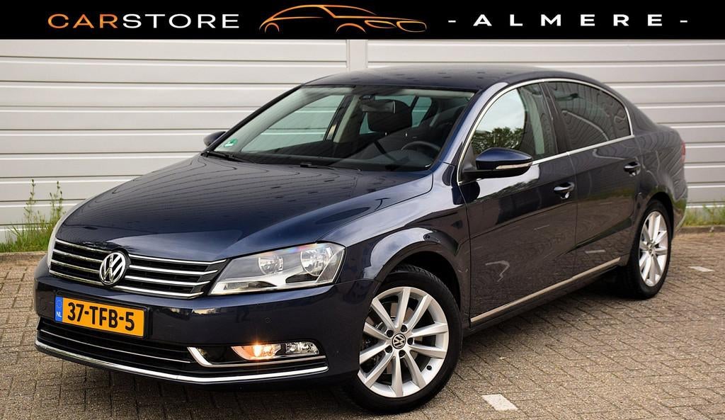Volkswagen Passat 1.4 TSI Highline BlueMotion*2e eig*Automaa, Auto's, Gebruikt, 4 cilinders, Blauw, 122 pk
