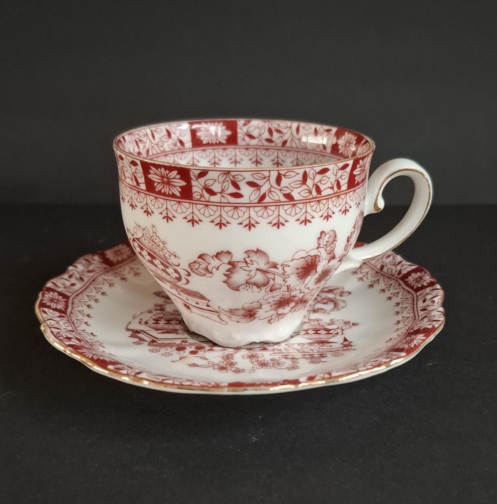 porseleinen kop en schotel - Feldmann Weiden, Ophalen of Verzenden