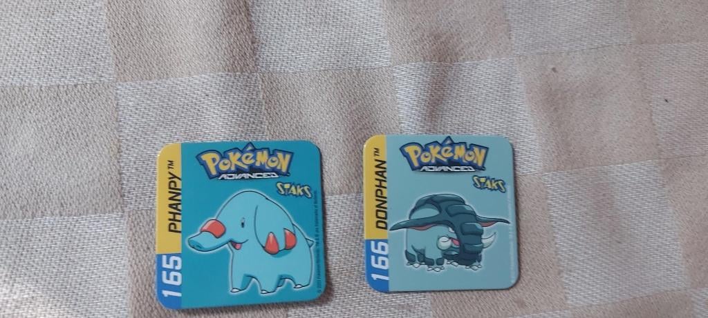 magneten speelgoed pokemon panini staks Phanphy Donphan, Ophalen of Verzenden, Nieuw