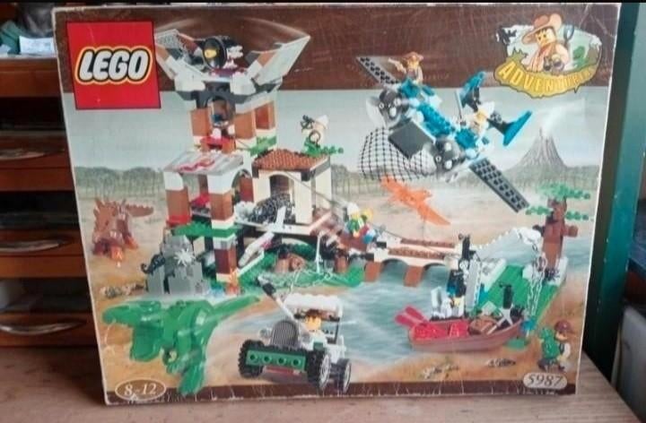 Lego 5987 adventurers dino research compound DOOS LEEG, Kinderen en Baby's, Speelgoed | Duplo en Lego, Gebruikt, Lego, Ophalen of Verzenden