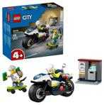 LEGO City 60455 Achtervolging op Politiemotor 65 delig, Ophalen of Verzenden, Nieuw, Complete set, Lego