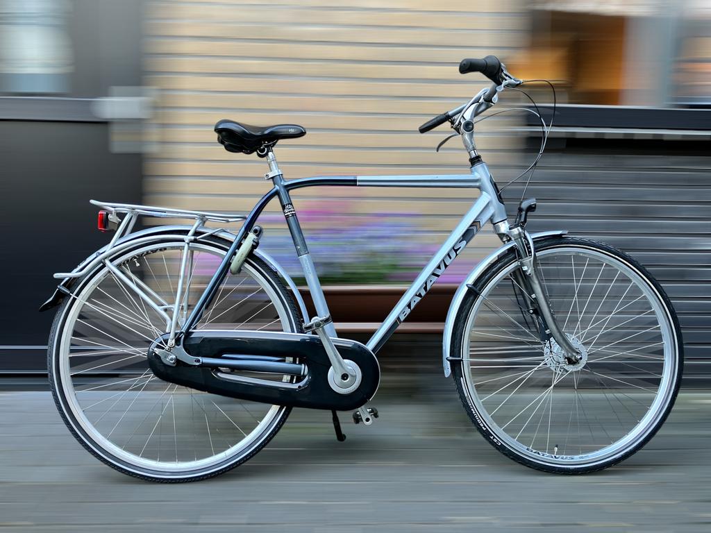 Batavus herenfiets 618, Ophalen, Staal, Oldenzaal, Zo goed als nieuw