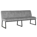 Eetkamerbank Kimi Adore Grijs 190cm (Firma Hout & Staal), Huis en Inrichting, Banken | Bankstellen, Ophalen, Minder dan 75 cm