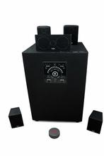 Teufel Concept E 450 Digital 5.1 surround set, Gebruikt, 120 watt of meer, Front, Rear of Stereo speakers, Ophalen