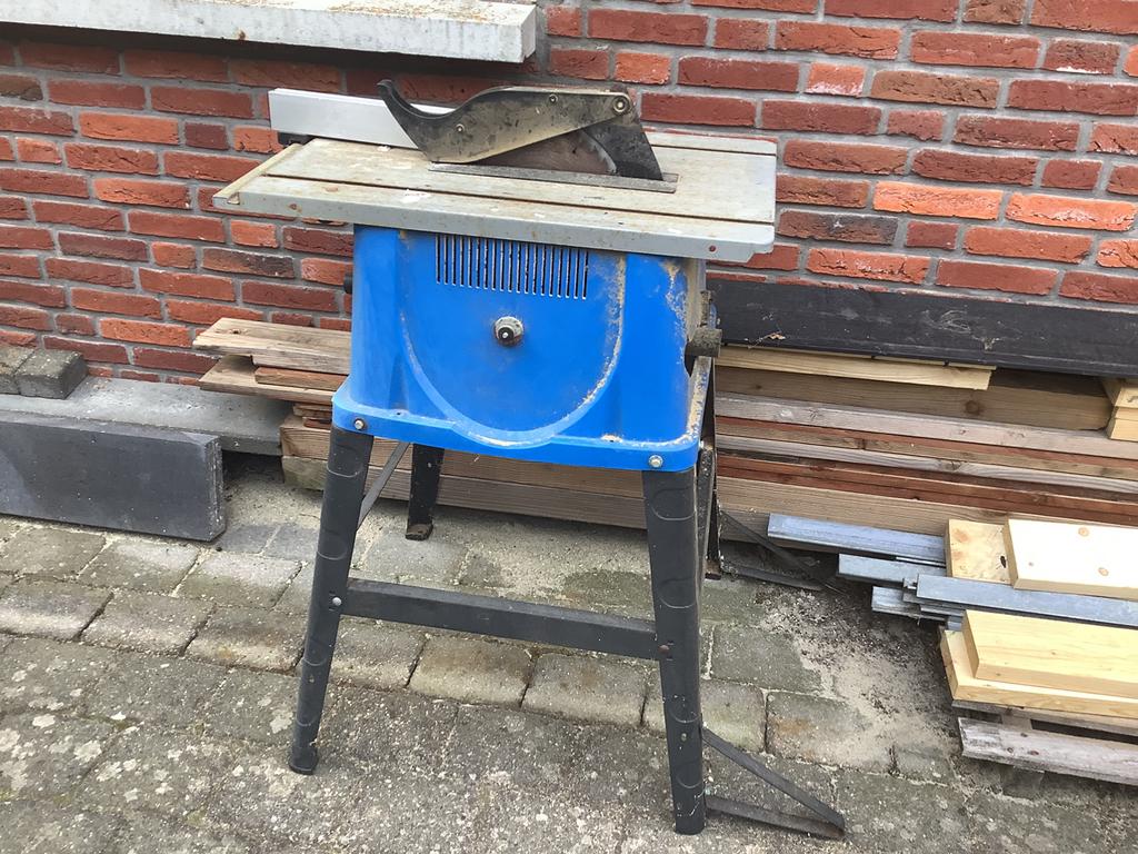 Güde zaagtafel., Gebruikt, Cirkelzaag, Ophalen of Verzenden, 30 tot 70 mm