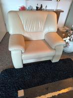 Leder bankstel longlife marmer, Huis en Inrichting, Ophalen of Verzenden, 75 tot 100 cm, 200 tot 250 cm