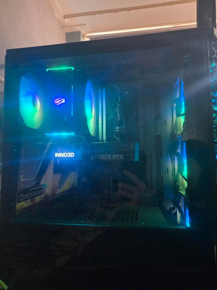 Gaming PC met MSI monitor, Computers en Software, Desktop Pc's, Gaming, Ophalen