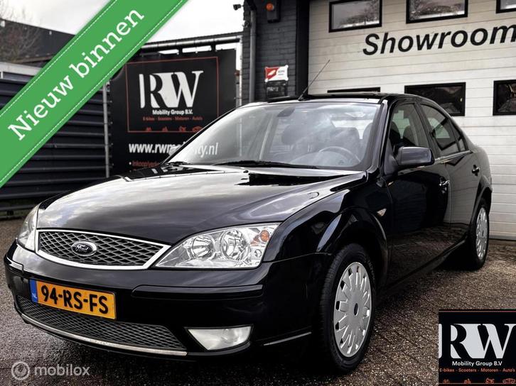 Ford Mondeo 2.0-16V Ghia Executive RIJK UITGERUST*NIEUWE APK, Auto's, Ford, Bedrijf, Te koop, Mondeo, ABS, Airbags, Airconditioning