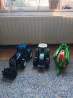 Speelgoed tractor, buldozer en sproeier 35 cm formaa, Ophalen of Verzenden