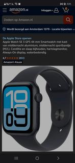 Nieuwe A apple watch se 3 Midnight 44mm, Sieraden, Tassen en Uiterlijk, Smartwatches, Ophalen of Verzenden, Nieuw, Zwart, IOS