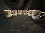 Vintage Set van 6 Thee bekers Heinrich Winterling Cottage, Ophalen, Gebruikt, Overige stijlen, Kop(pen) en/of Schotel(s)