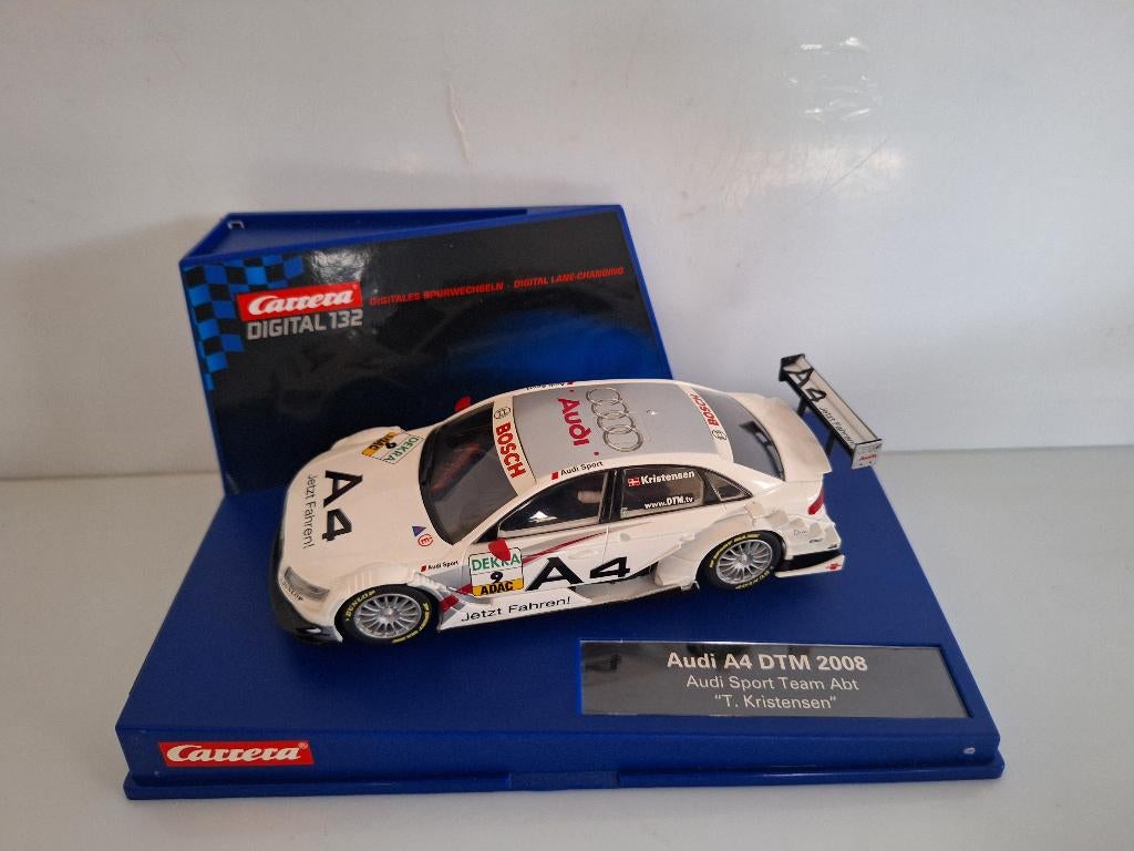 Carrera Digital 132 30435 Audi A4 DTM 2008 Abt Kristensen #9, Racebaan, Carrera, Nieuw, Ophalen of Verzenden