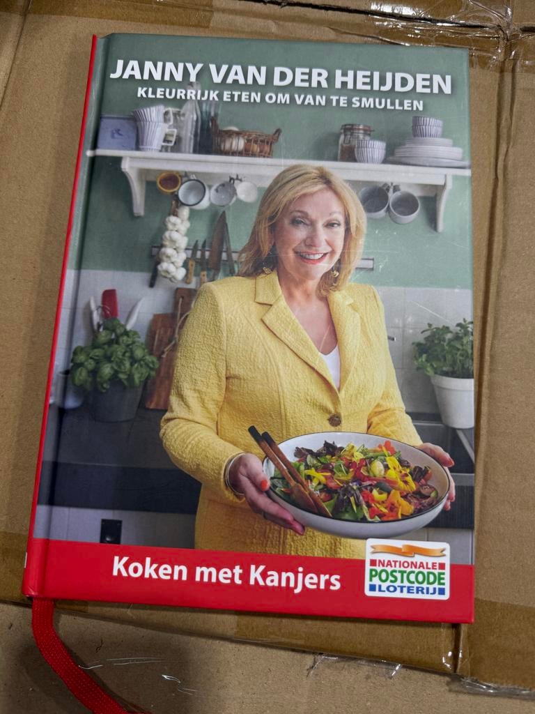 Janny van der Heijden - Koken met Kanjers (Postcode Loterij), Boeken, Kookboeken, Voorgerechten en Soepen, Ophalen of Verzenden