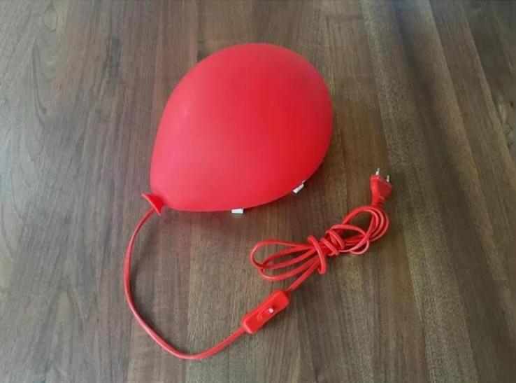 Ikea ballon lamp Drömminge rood vintage, Sport en Fitness, Ophalen of Verzenden, Zo goed als nieuw