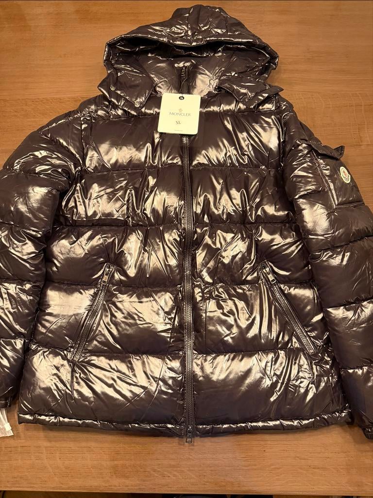 Moncler Jas Maat XL met NFC-authenticatie, Ophalen of Verzenden, Nieuw, Maat 56/58 (XL), Zwart