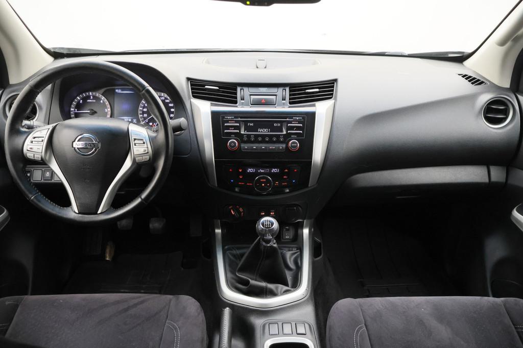 Nissan Navara 2.3 dCi N-Connecta King Cab AWD Marge, Cruise,, Euro 5, Stof, Gebruikt, 4 cilinders
