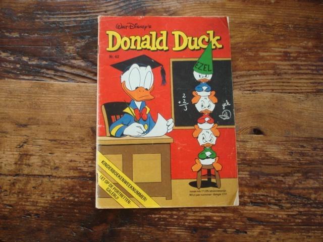 Boekenweek.(1336) donald duck, kinderboekenweeknummer 42, Boeken, Boekenweekgeschenken, Gelezen, Ophalen of Verzenden