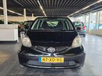 Toyota Aygo 1.0-12V +/AIRCO/5-DEURS/BOEKJES AANWEZIG/, Voorwielaandrijving, Stof, Gebruikt, Zwart