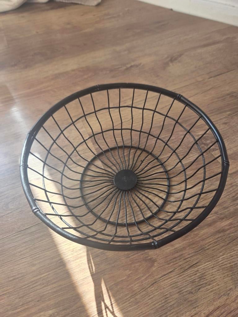 Zwarte (fruit)schaal, Huis en Inrichting, Keuken | Keukenbenodigdheden, Ophalen