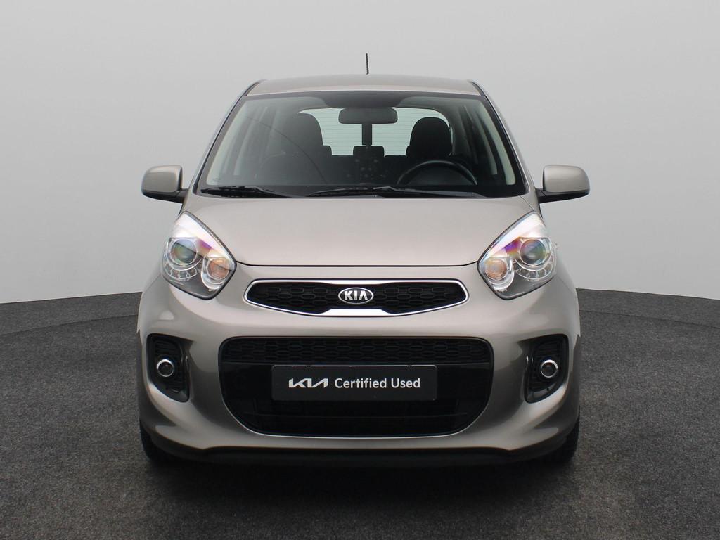 Kia Picanto 1.2 CVVT DynamicLine Automaat | Airco | Cruise C, Auto's, 12 maanden, Gebruikt, 4 cilinders, Origineel Nederlands