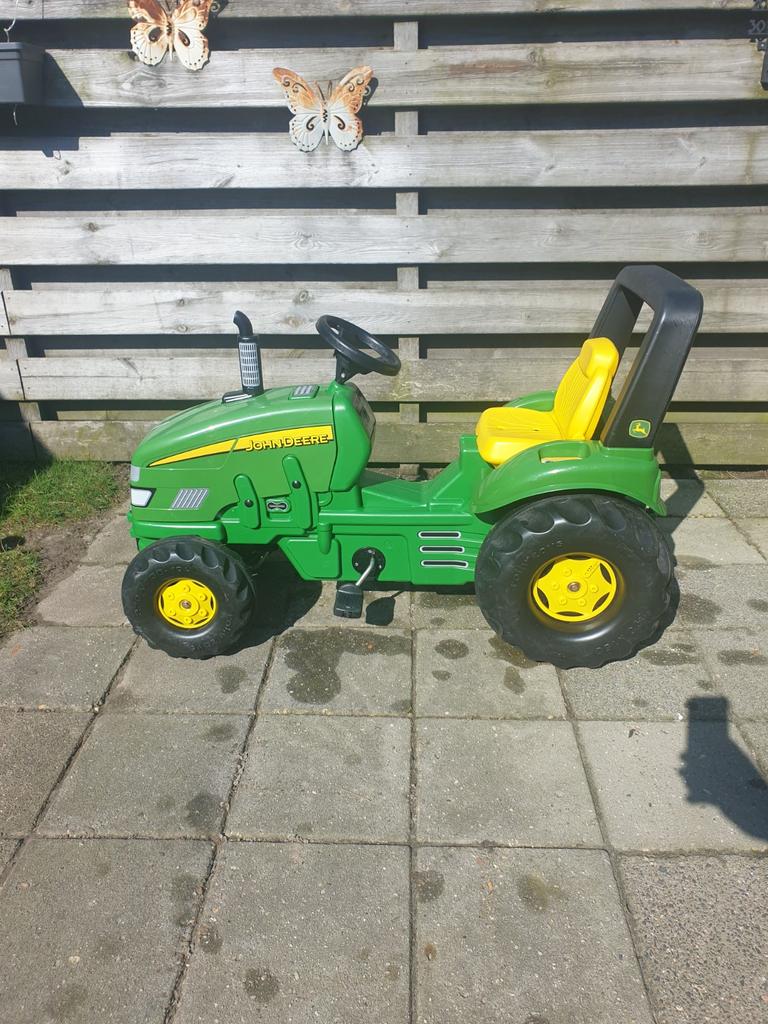 John Deere traptrekker met klein scheurtje, Ophalen of Verzenden, Gebruikt