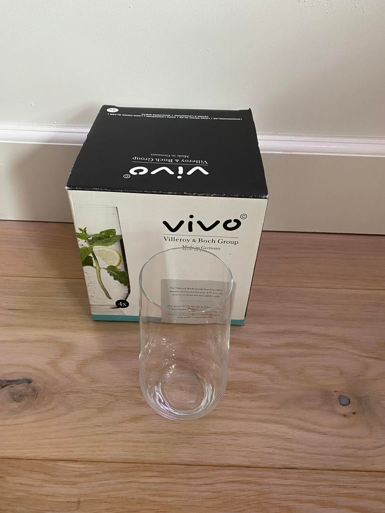 Villeroy & Boch Vivo waterglazen, Glas of Glazen, Nieuw, Ophalen of Verzenden, Glas