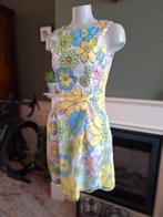 Julia June mooie bloemen jurk S 36, Overige kleuren, Verzenden, Knielengte, Maat 36 (S)