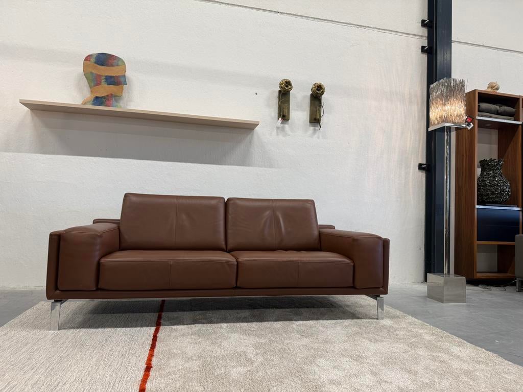Leolux Bellice Bank 2x80 Negev leer Duna Design 213