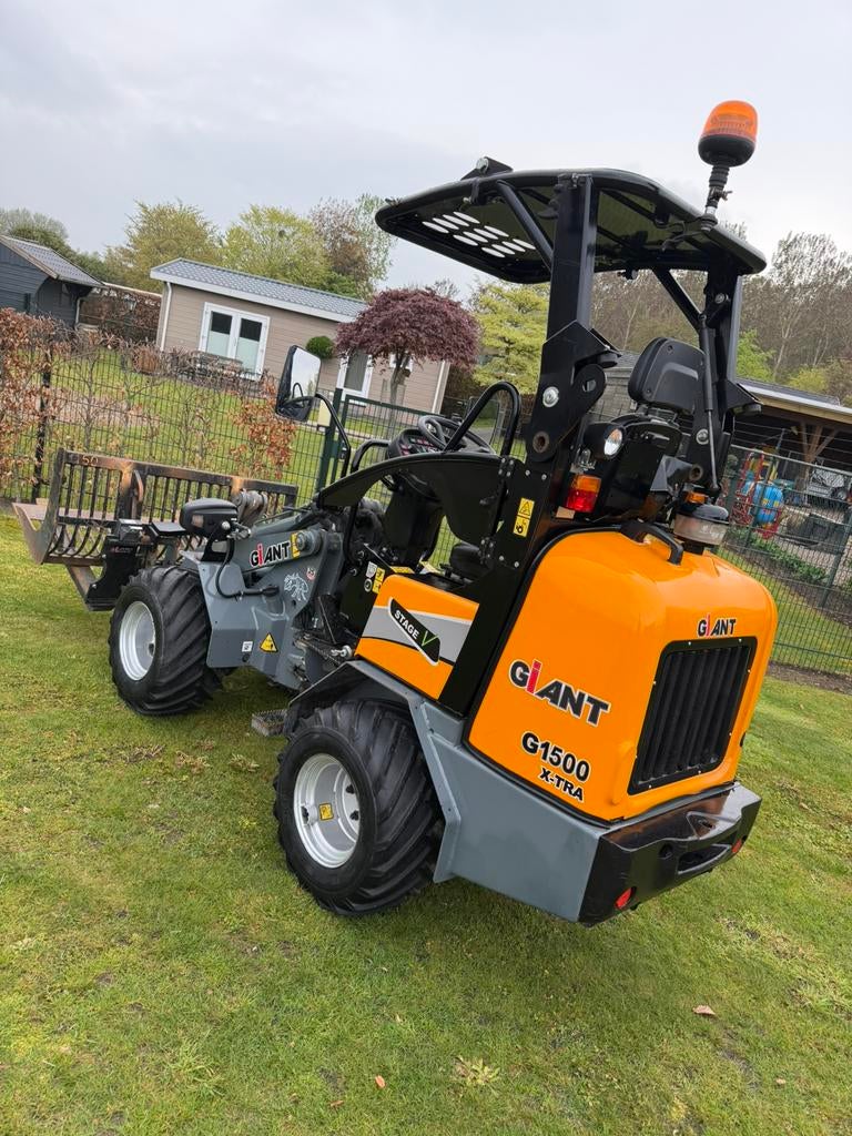 Nette Giant G1500 x-tra minishovel wiellader loader, Zakelijke goederen, Ophalen, Wiellader of Shovel